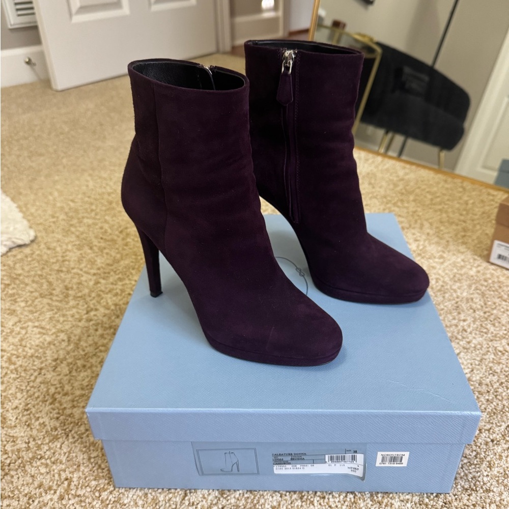 Authentic Prada Heeled Boots